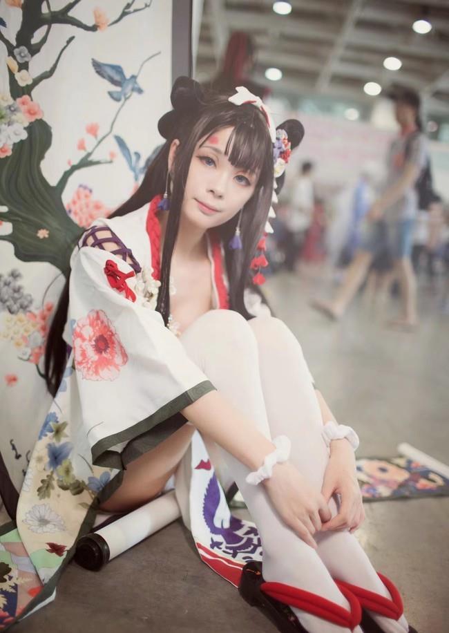 阴阳师手游花鸟卷漫展场照cosplay正片
