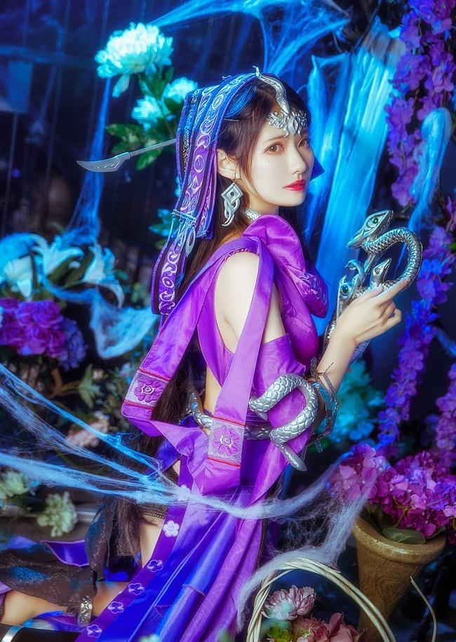 剑侠情缘3毒姐cosplay正片水友我中毒了