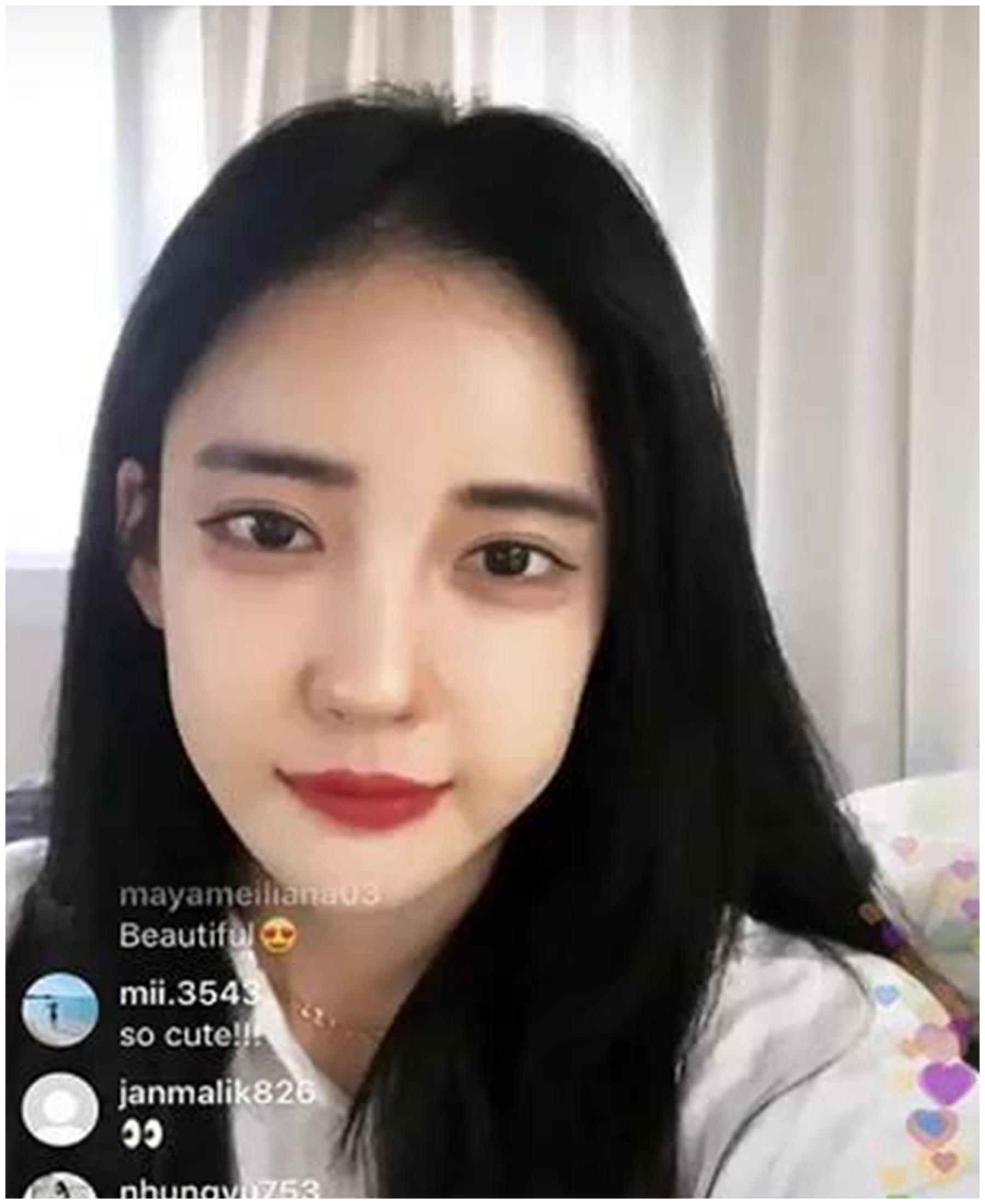 韩国塑料美人潘南奎非有钱人不深交关掉美颜却像发面馒头