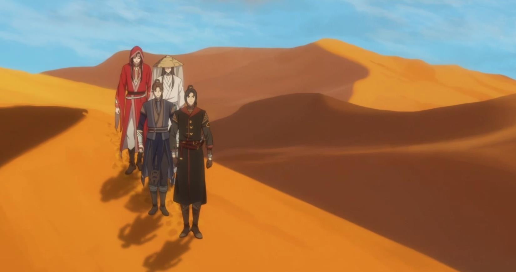 《天官赐福》:半月关副本开启,四人小队相聚,关系却相当微妙