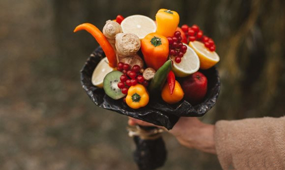 可食用的花束,很唯美,蔬果像被赋予了新的灵魂休闲区蓝鸢梦想 - Www.slyday.coM 可食用的花束,很唯美,蔬果像被赋予了新的灵魂休闲区蓝鸢梦想 - Www.slyday.coM