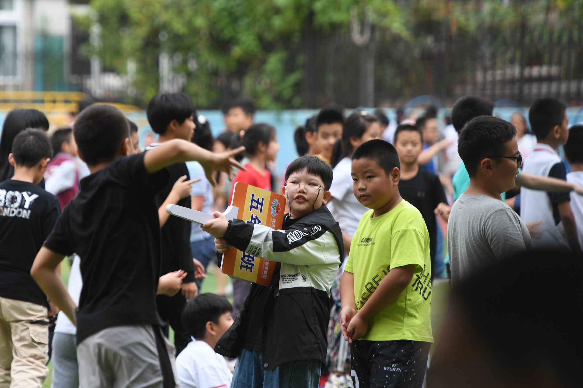 大课间同学们怎么玩 有的玩法你真猜不到