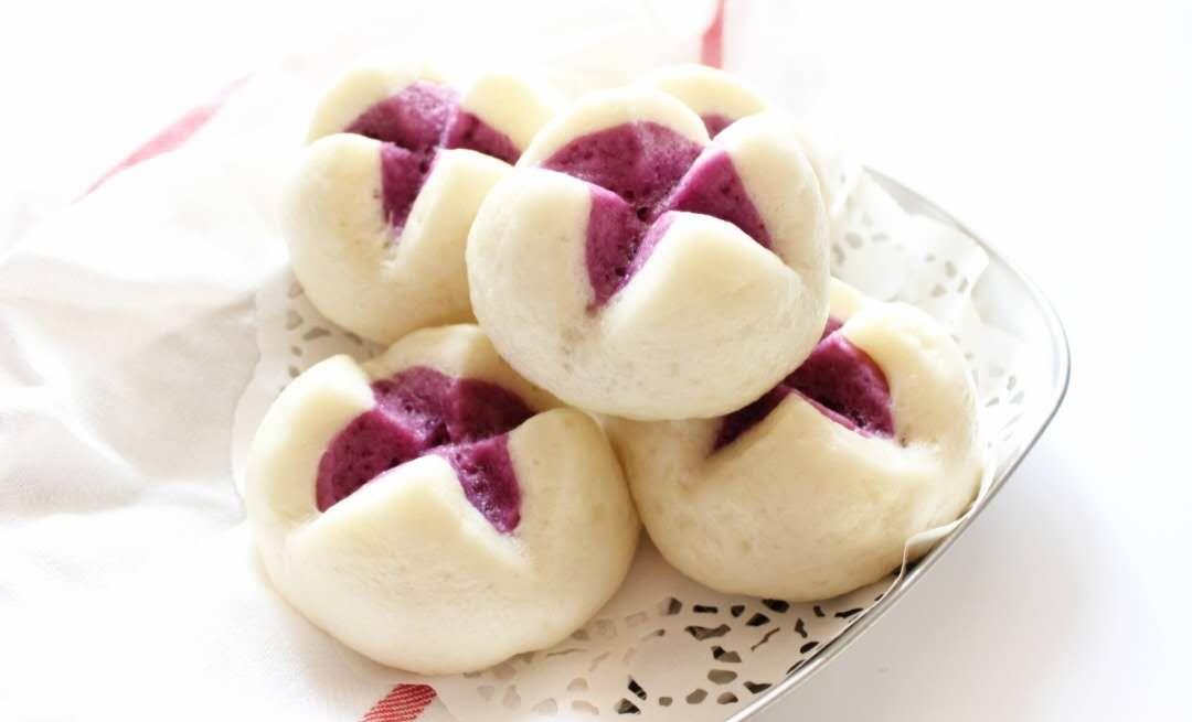 把馒头做出点儿花样,美丽开花馒,吃饭也有文艺范儿