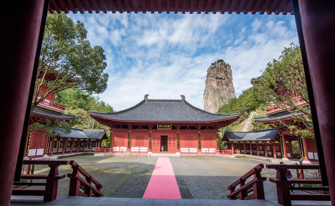 浙江缙云黄帝祠宇,号称"天下第一",曾是轩辕黄帝行宫所在地