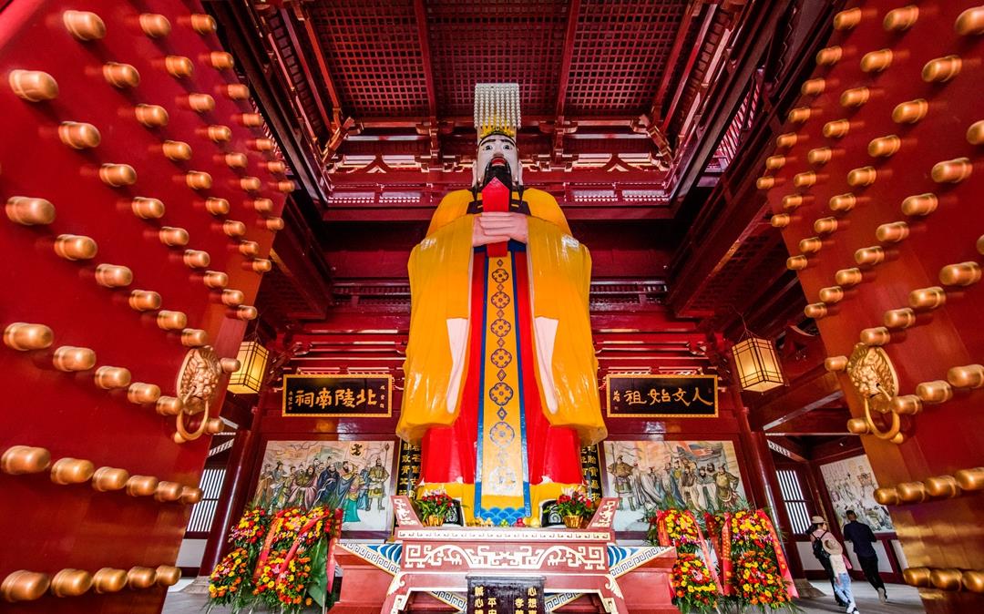 浙江缙云黄帝祠宇,号称"天下第一",曾是轩辕黄帝行宫所在地