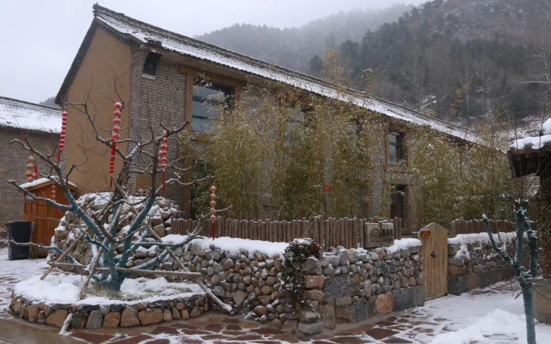 雪后的陵川松庙村