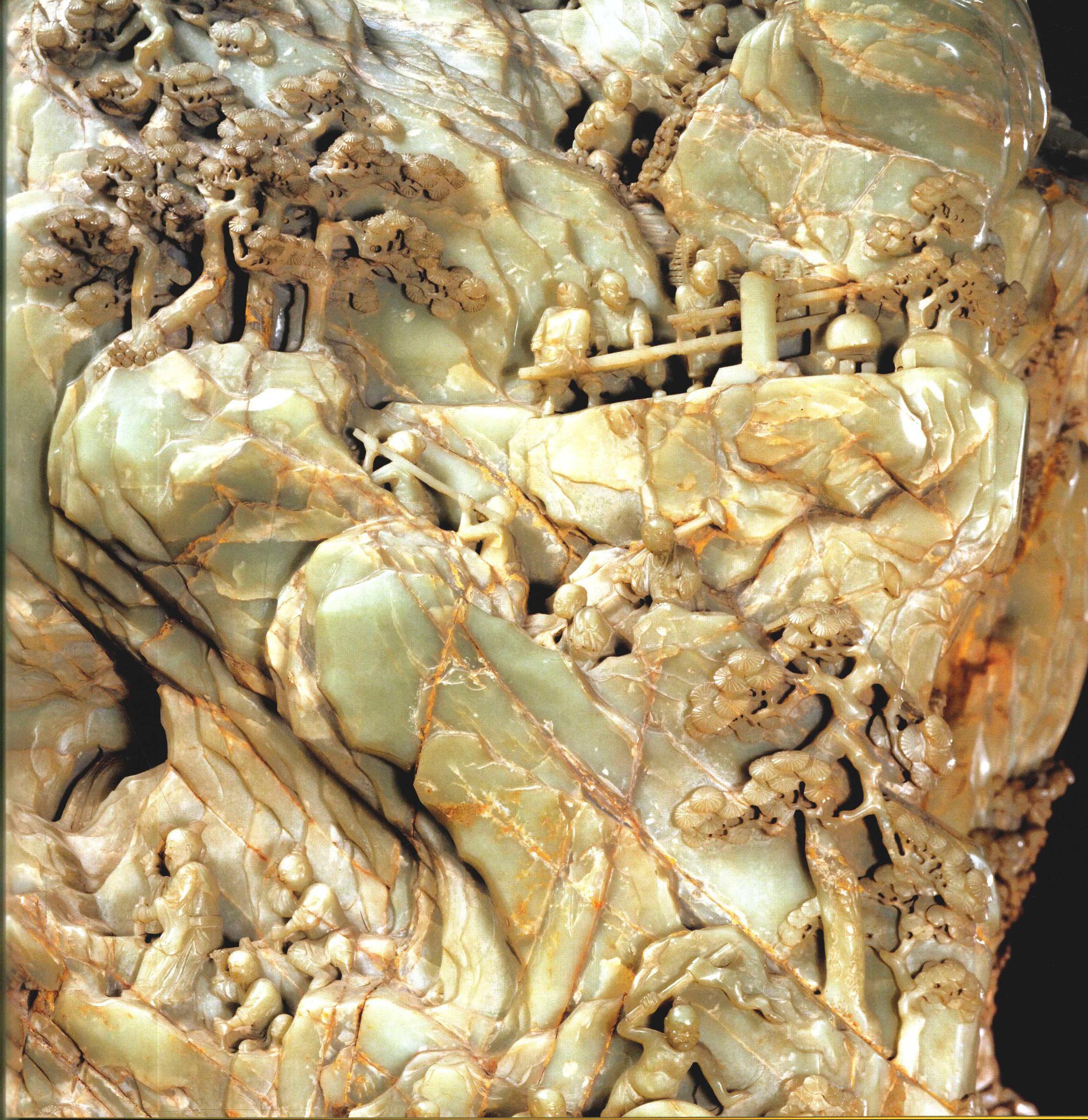 故宫珍藏宝物稀世珍宝大禹治水图玉山耗费白银数十万两