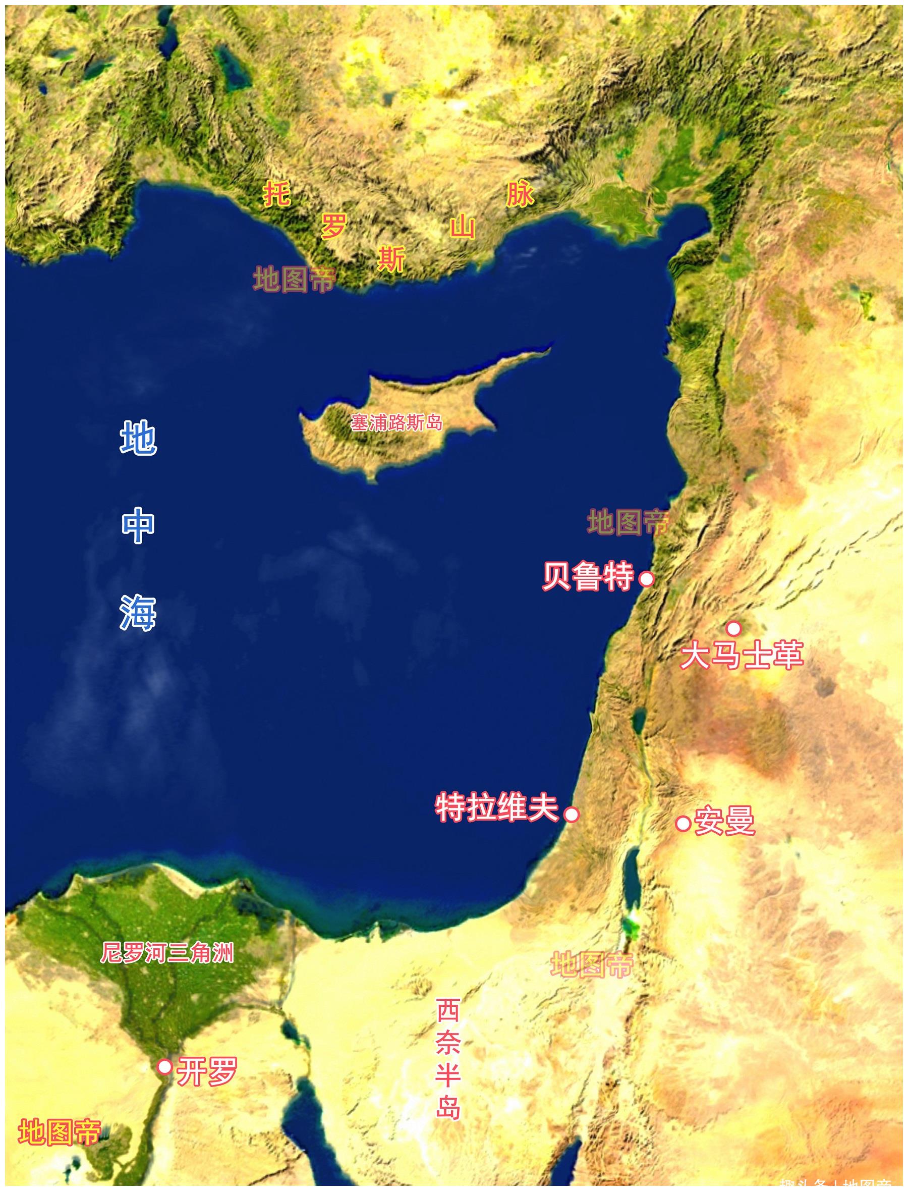 在西亚地区的地中海东岸,亦即今天以色列的土地上,曾经出现过犹太人