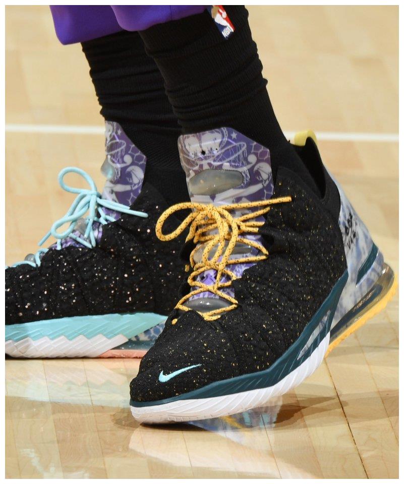 球鞋速递字母哥上脚二代全新配色锡安全新aj35配色