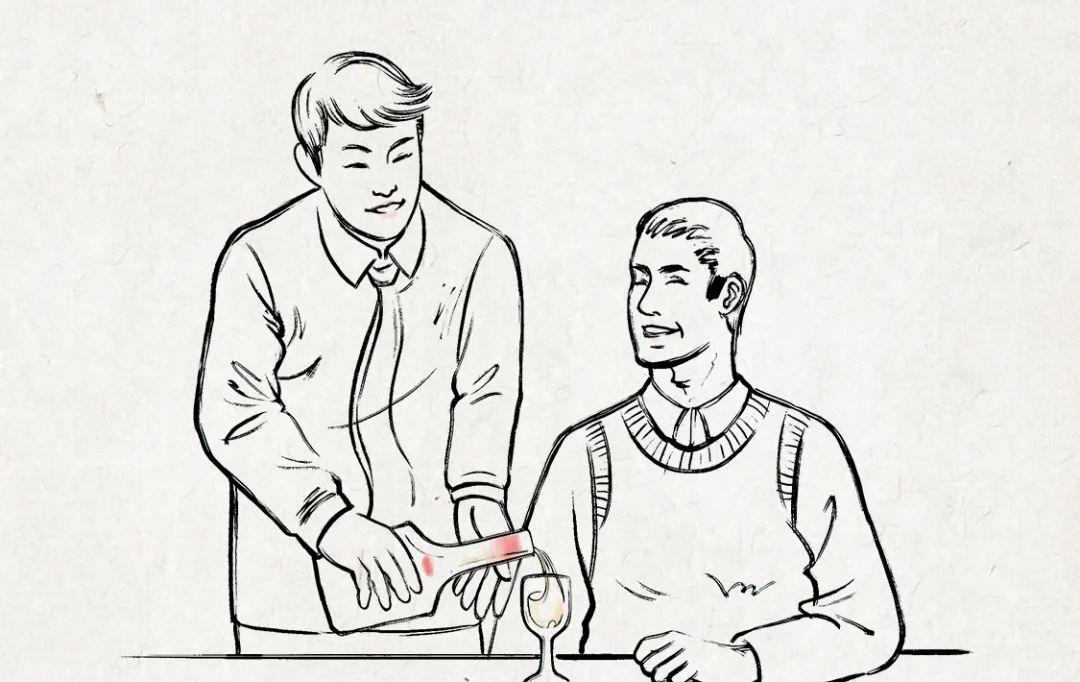 礼仪修养一般来说,斟酒要从主宾位置开始,或者先给长者,尊者,女士倒酒