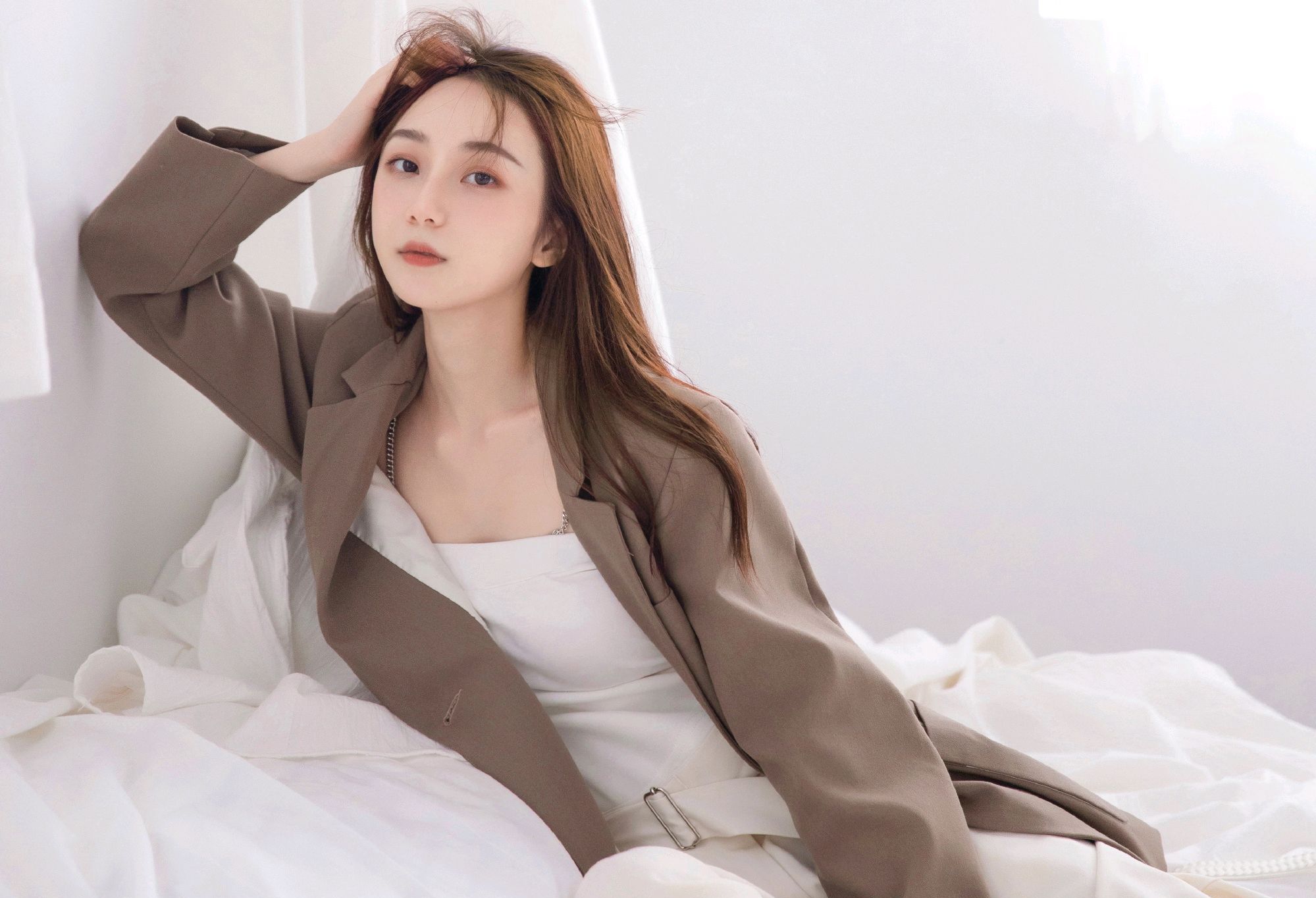 明星写真美图|陈梦希