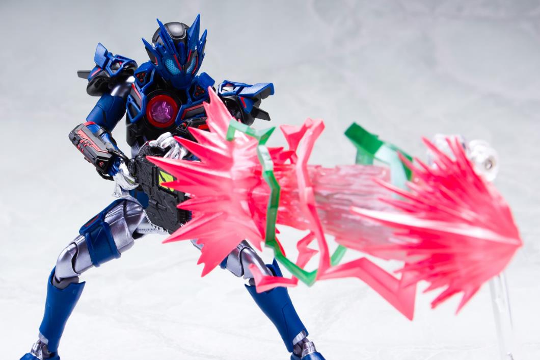 假面骑士巴尔坎突击野狼shf手办实物二人一体的愤怒之姿