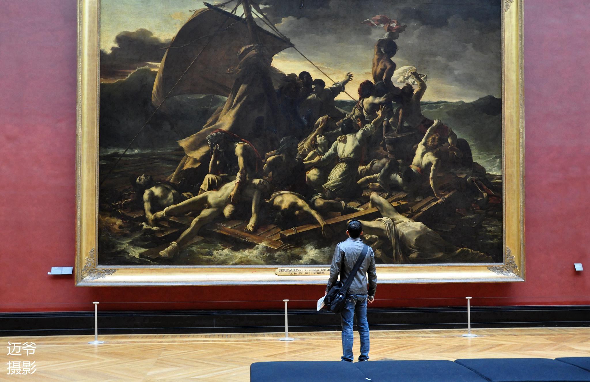 法国浪漫主义画家泰奥多尔·席里柯1819年创作的布面油画《梅杜萨之筏