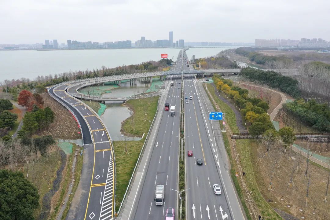 笠泽路西延通车苏州再添一条快捷通道