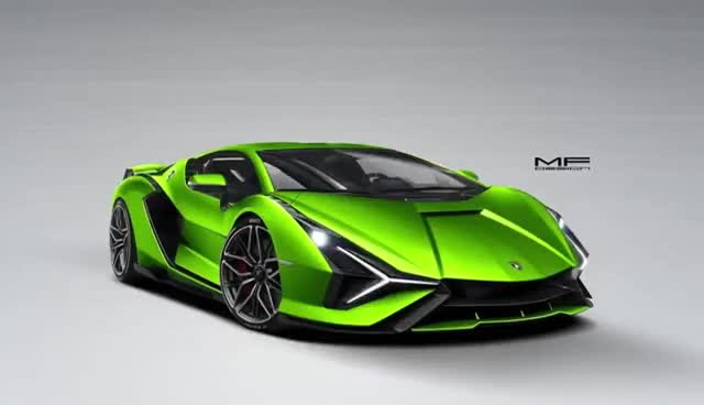 充满黑科技兰博基尼sian官图展示