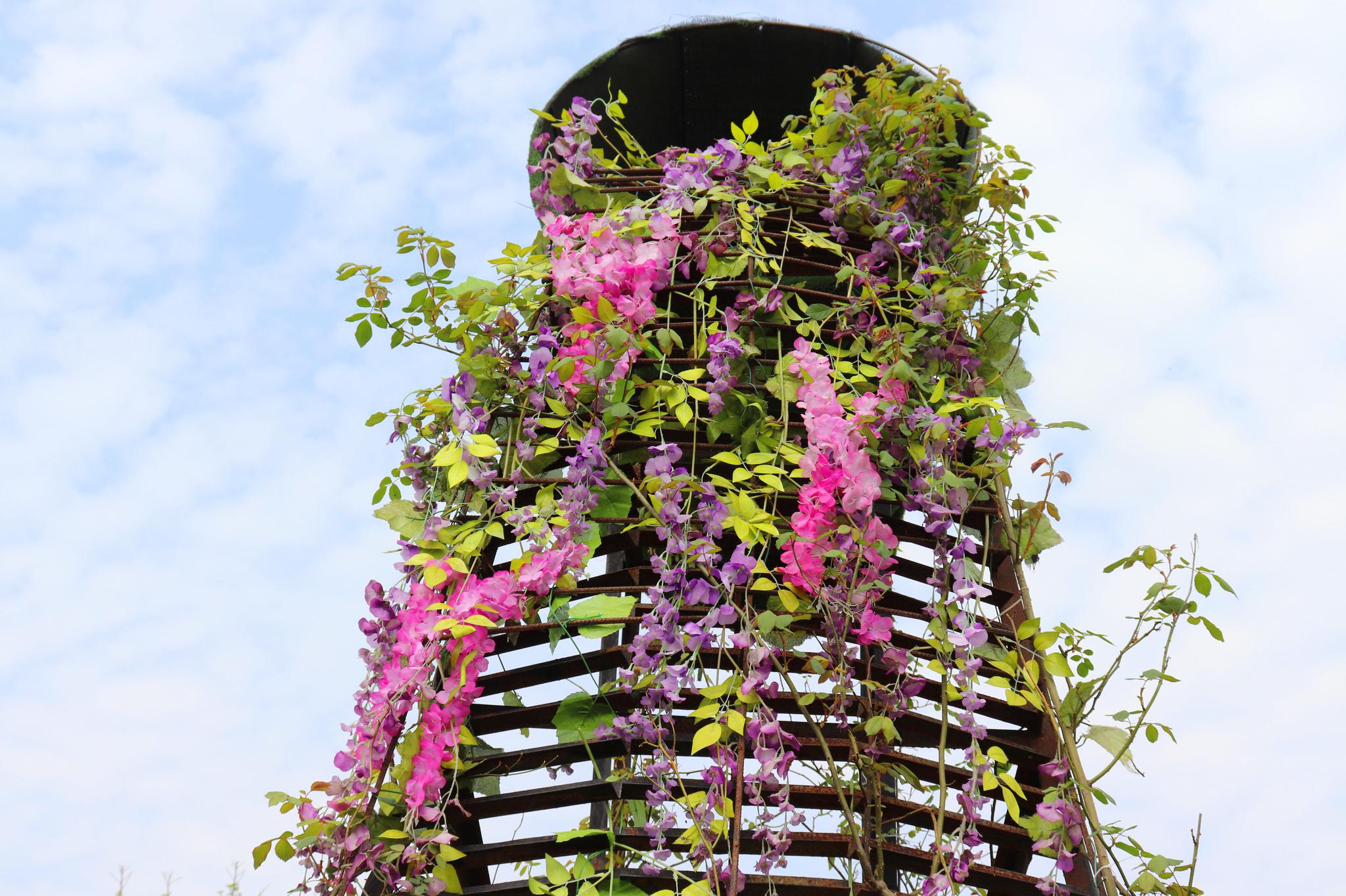岳池县银城花海 春花灿烂之时