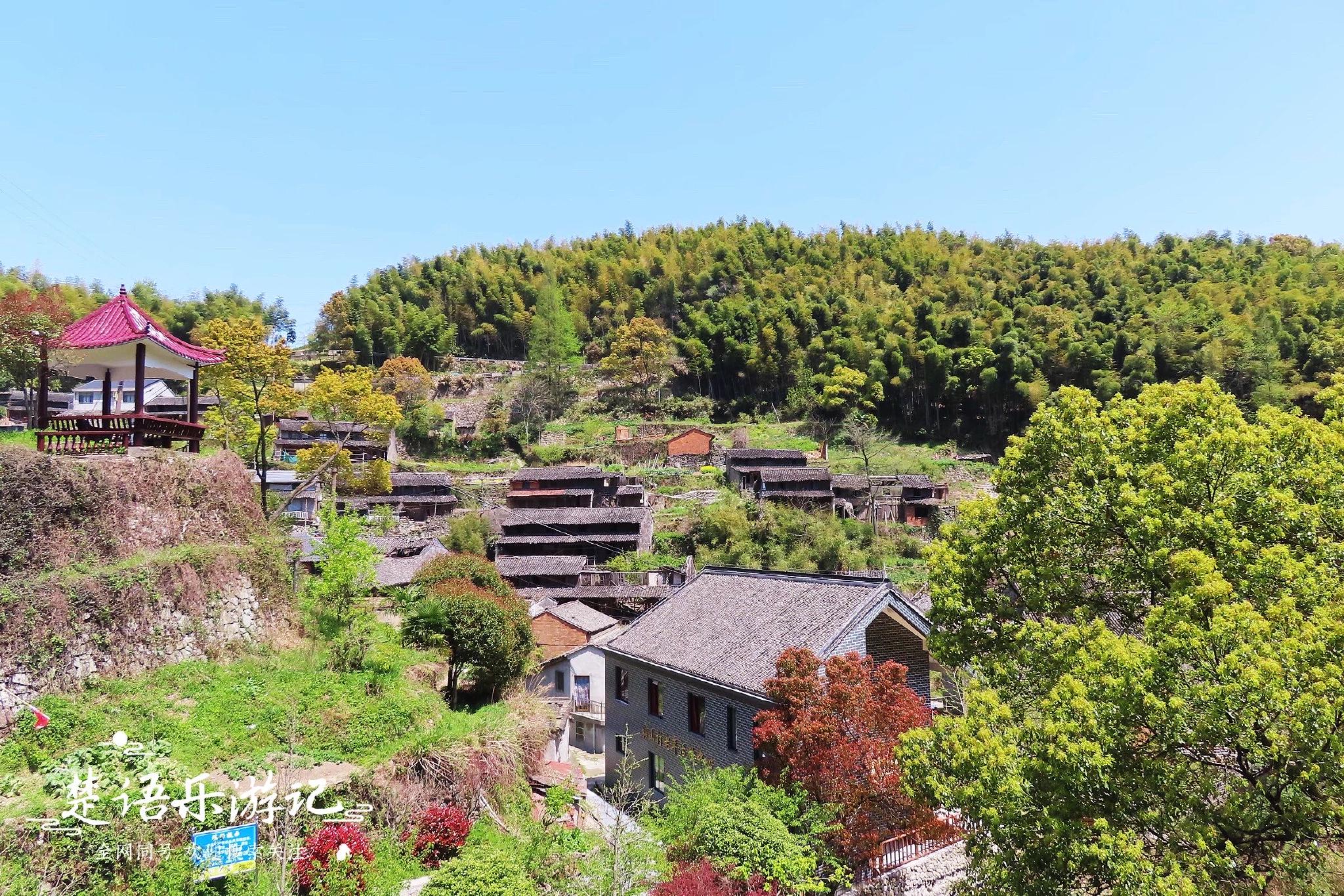 俞山村的南面为牛山(即俞山,北面为后山,西面为前山.