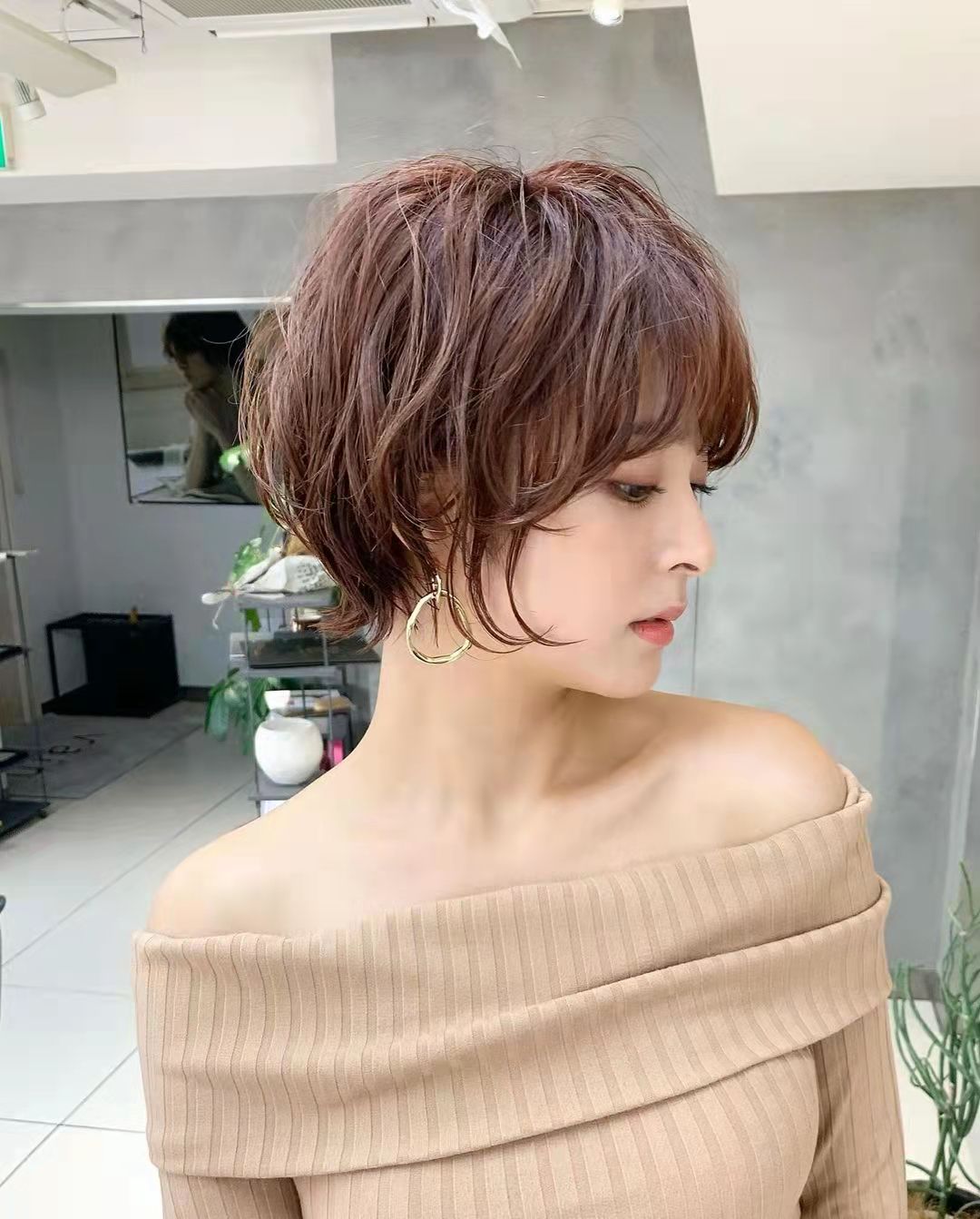 减龄瘦脸的短碎发