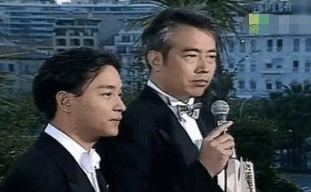 无法重拍的瞬间年轻的陈凯歌和张国荣合影张国荣都被比下去了