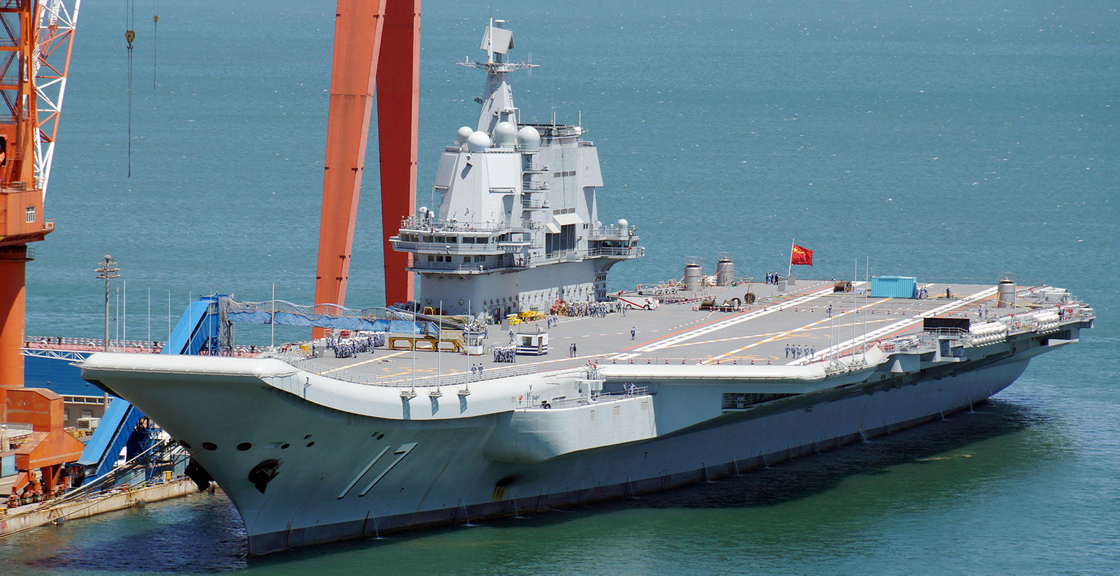 用积木打造中国航母,这套3000片的山东舰好不好玩呢?