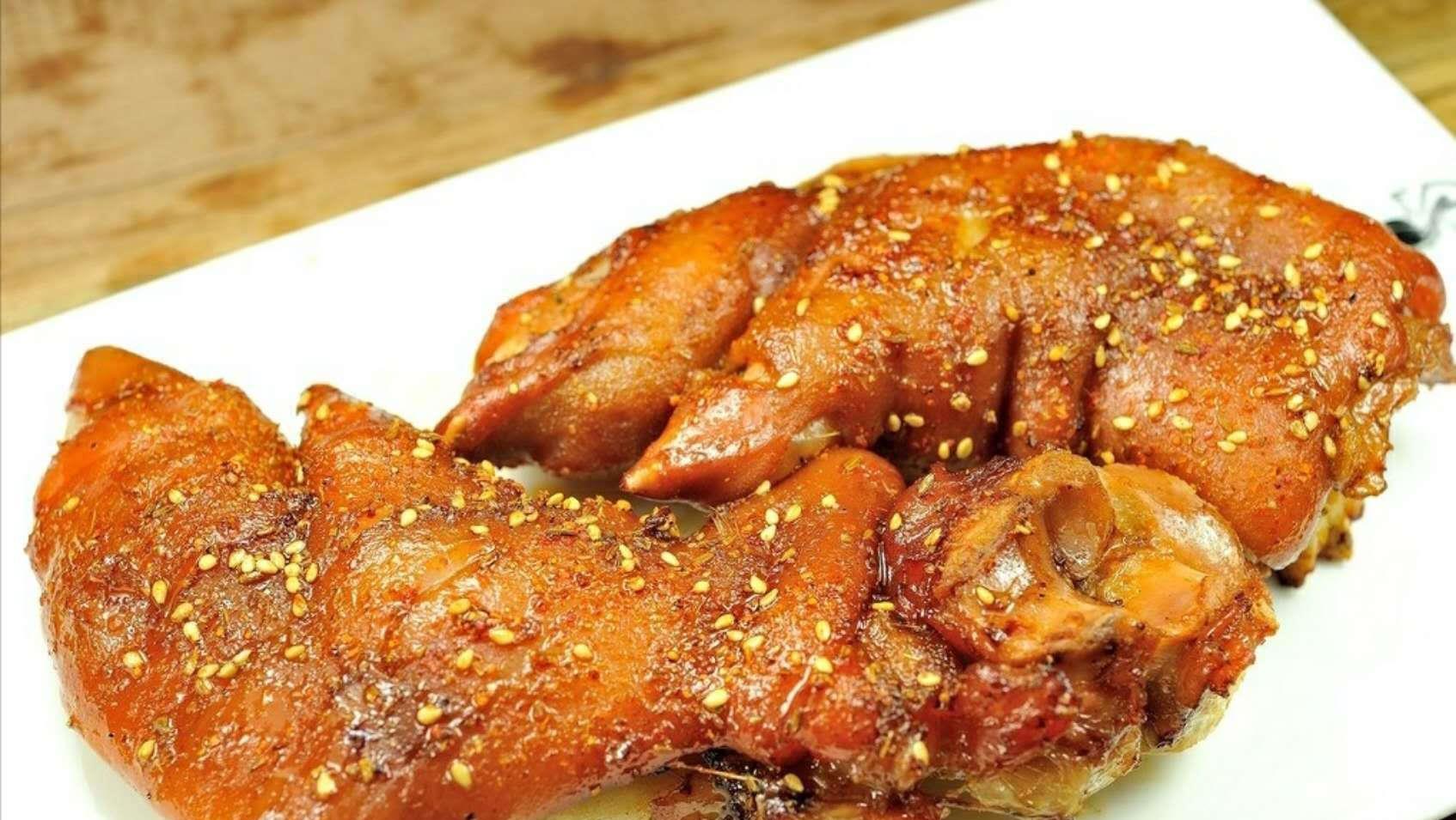 烤猪蹄完整版,技术配方毫无保留全部免费分享