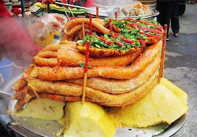 新疆特色小吃米肠子和面肺子怎么做比较好吃