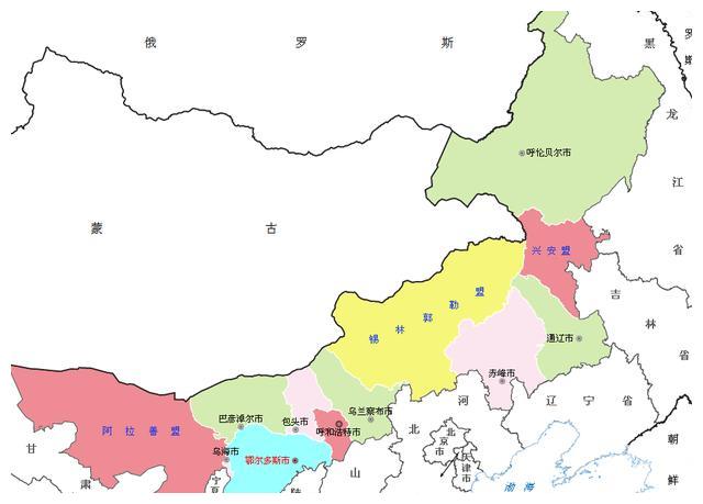 内蒙古经济强市鄂尔多斯行政区划,gdp情况(最新)