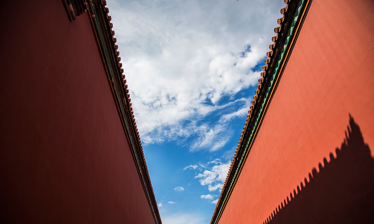 蓝天白云,红墙黄瓦,这样的故宫你喜欢吗?_高清图集_新浪网