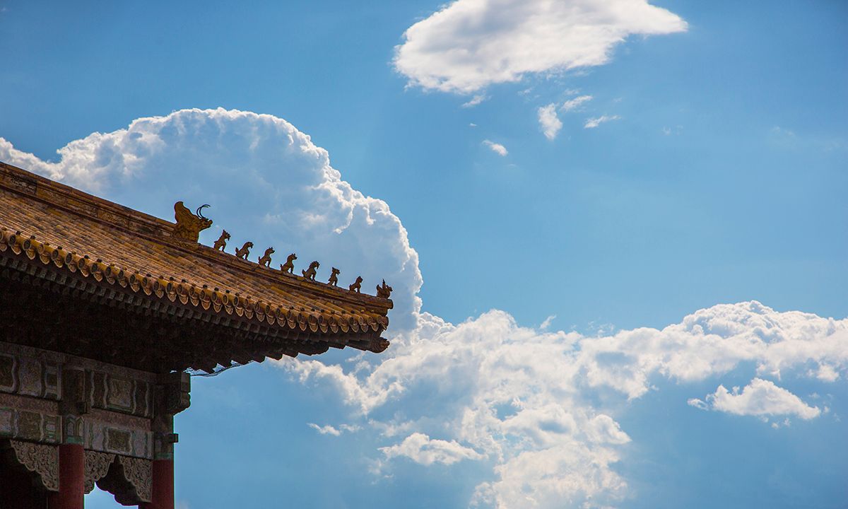 蓝天白云,红墙黄瓦,这样的故宫你喜欢吗?_高清图集_新浪网