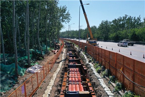 大连金州湾临空经济区:城市配电网一期工程15个作业点位全面铺开 大连金州湾临空经济区:城市配电网一期工程15个作业点位全面铺开