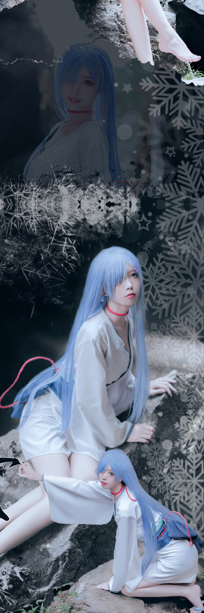Re 从零开始的异世界生活 雪女 蕾姆cosplay Re 从零开始的异世界生活 轻小说 小爽 新浪新闻