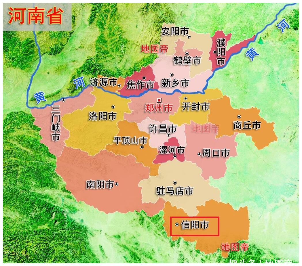 为什么信阳属于河南,而不划给湖北省?