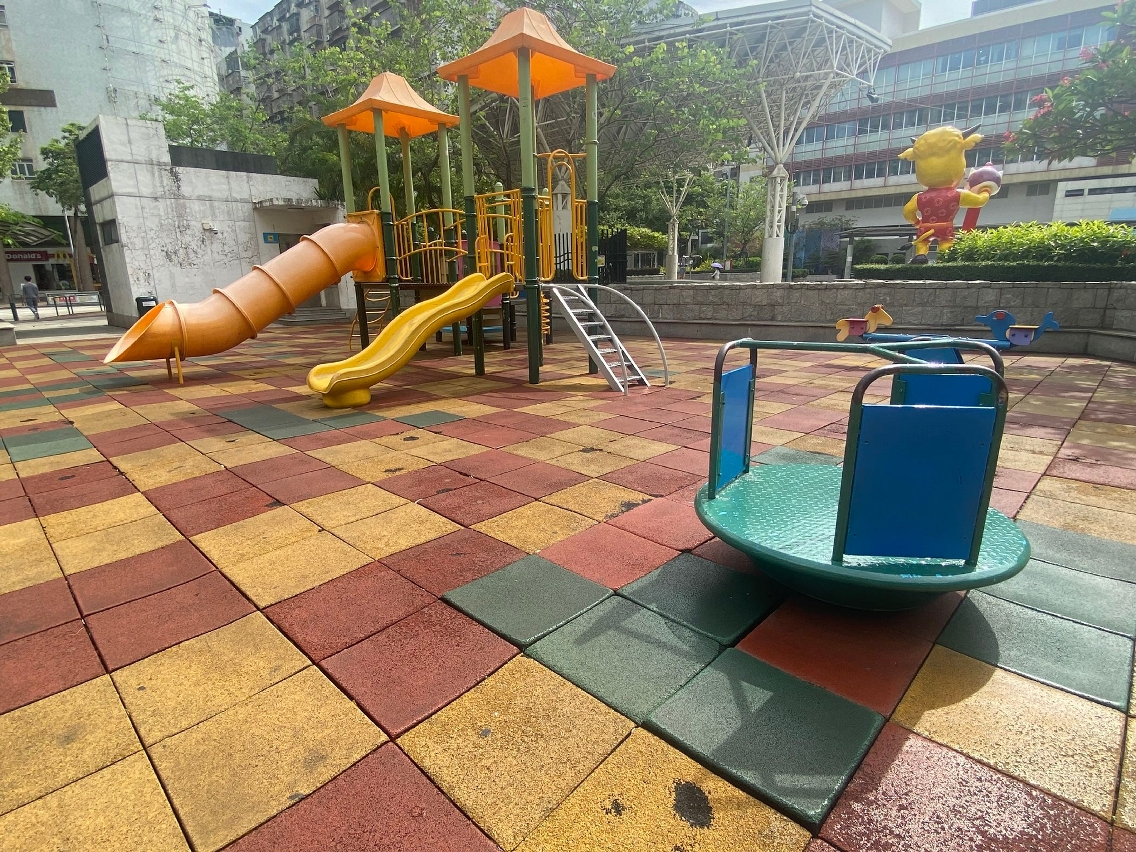 澳门佑汉街市公园设施将分阶段进行优化 长廊 街市 公园 新浪新闻