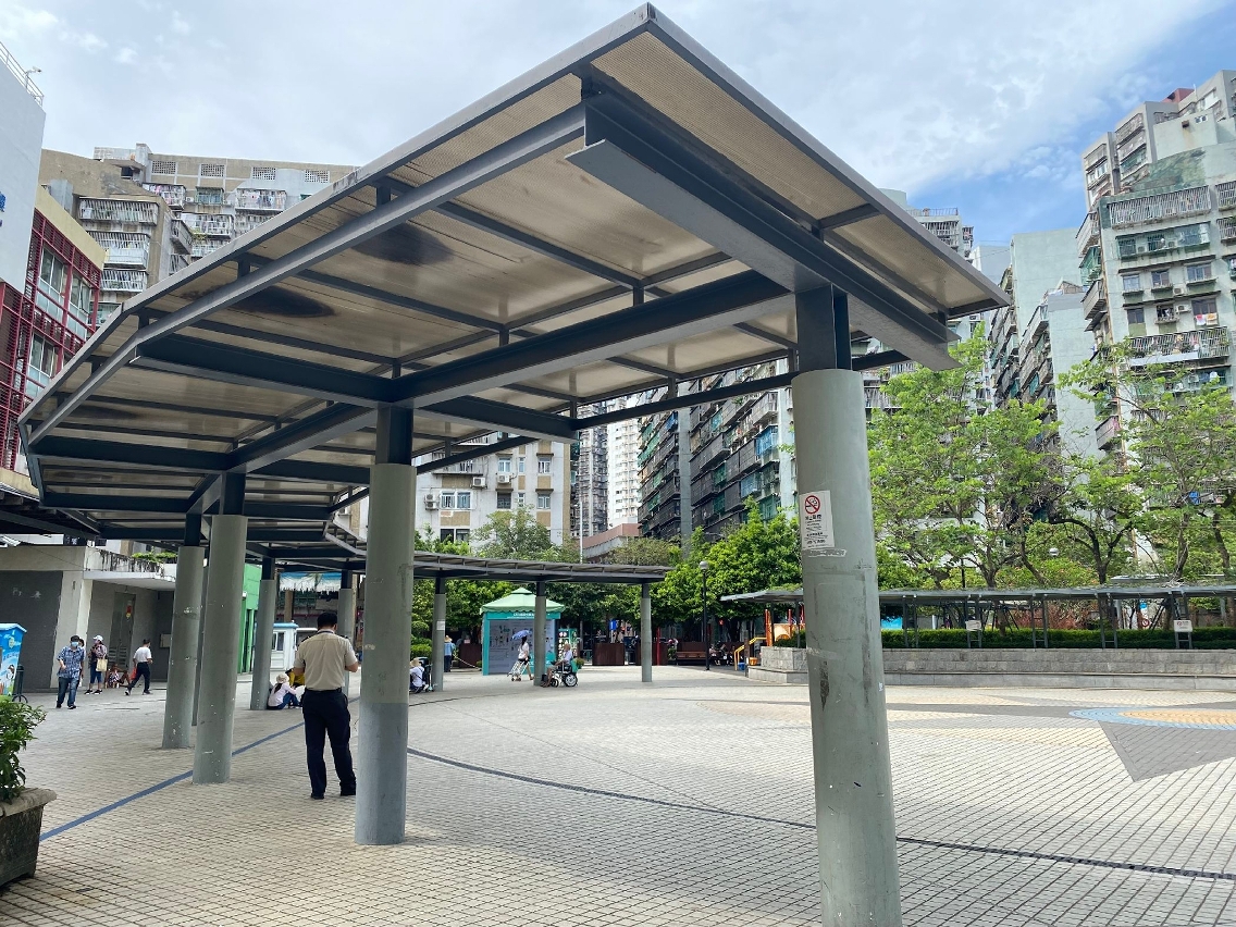 澳门佑汉街市公园设施将分阶段进行优化 长廊 街市 公园 新浪新闻