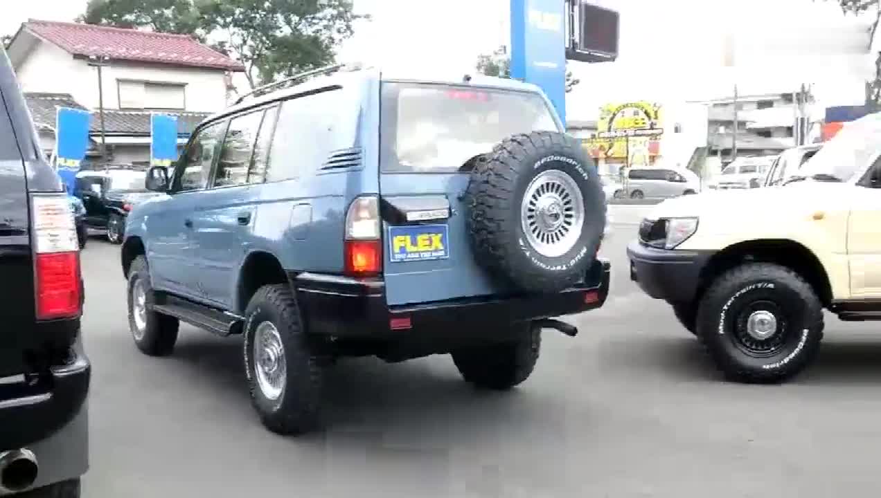 难得一见的好车,丰田陆地巡洋舰lc90越野车