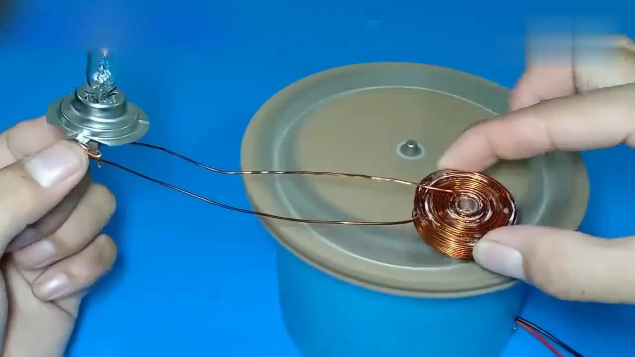 自制微型感应发电机动手能力真强悍