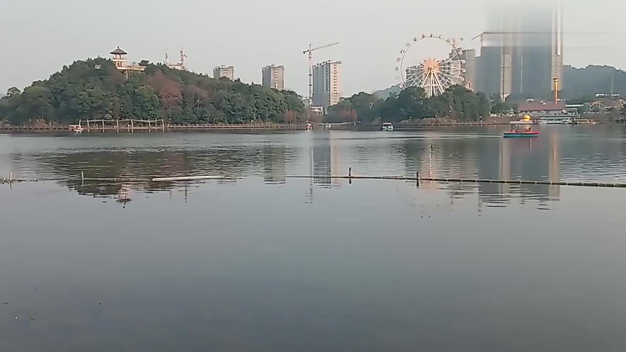 歌声带你游江西宜春北湖公园,风景不亚于太湖