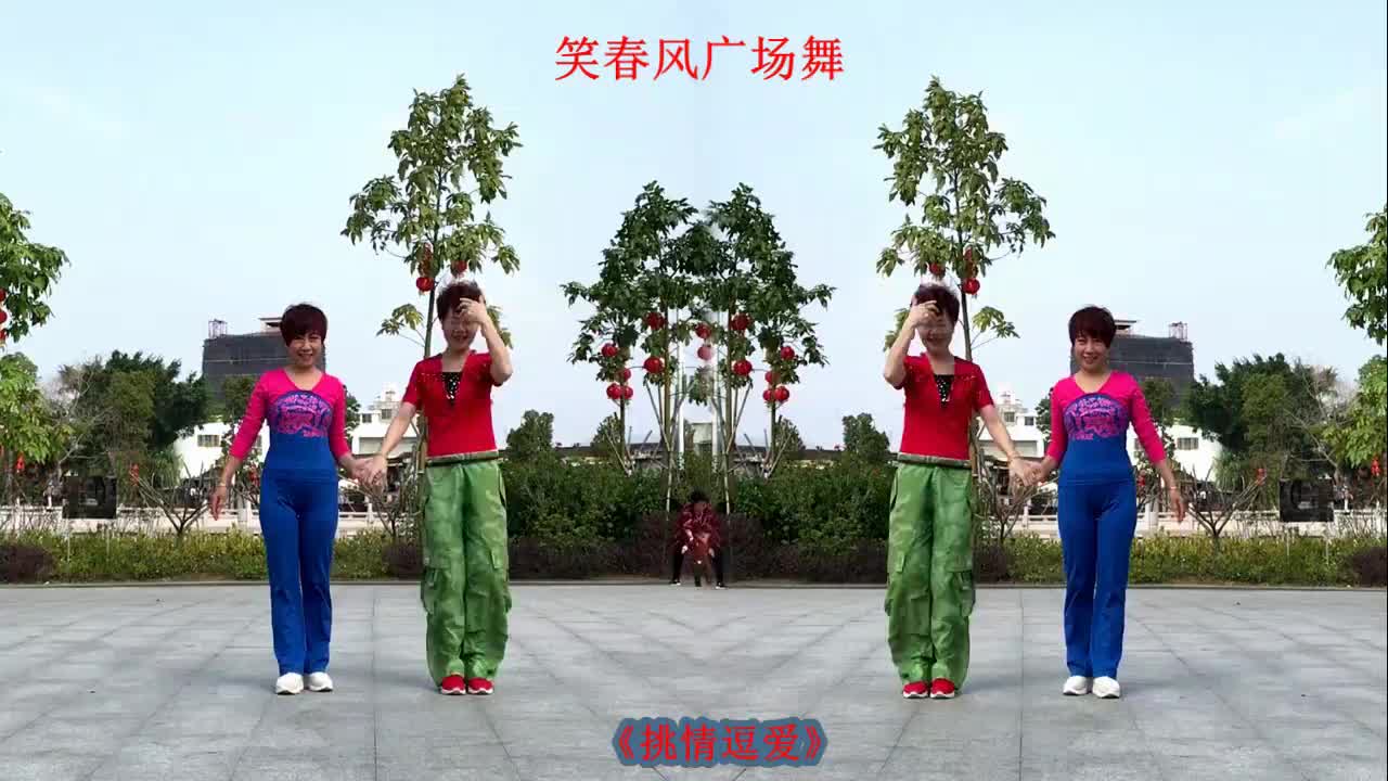 14步双人舞《挑情逗爱》舒心养眼简单易学零基础一看就会跳