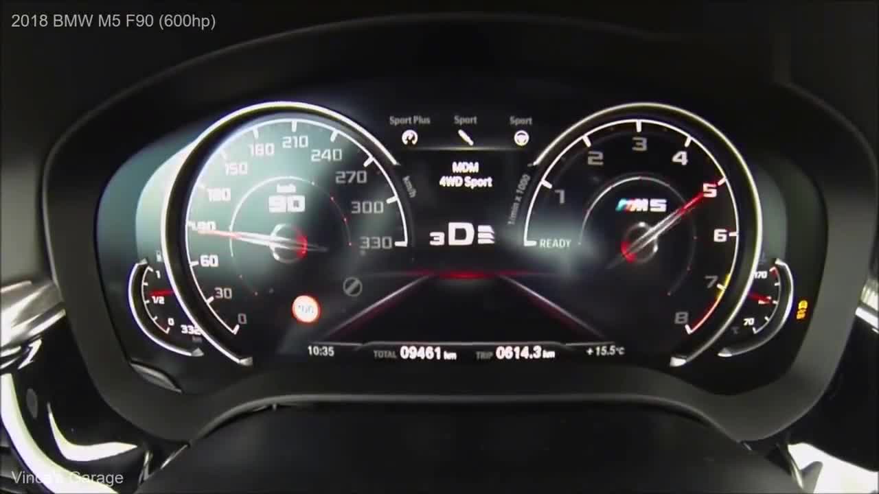 为什么说宝马m5是男人的梦想之车看到这仪表盘才明白