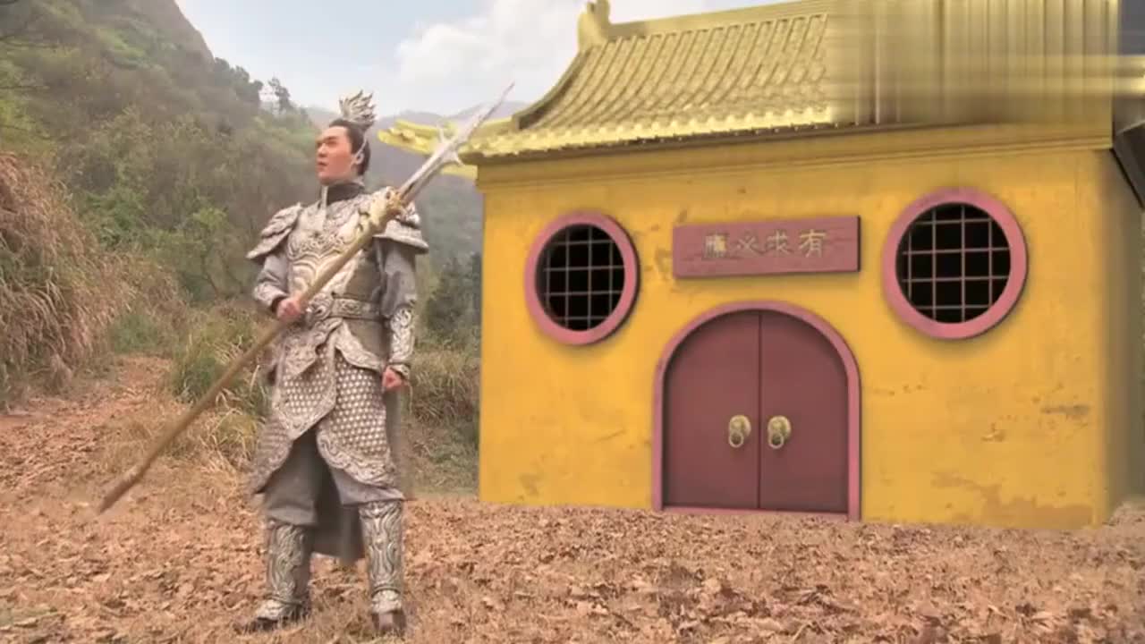 二郎神逗悟空玩,一招就破了悟空的变化,悟空都服气了