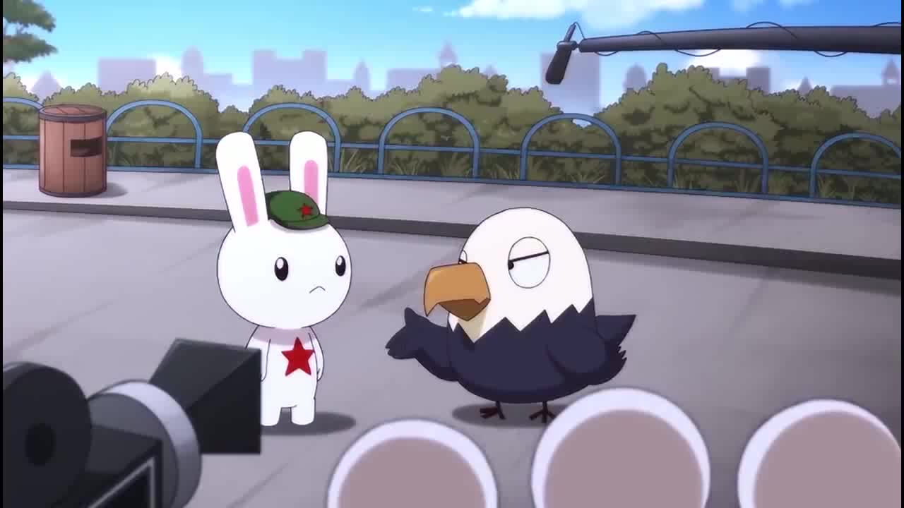 那年那兔那些事3:兔子和鹰酱联合拍电影,导演却被人背后下黑手