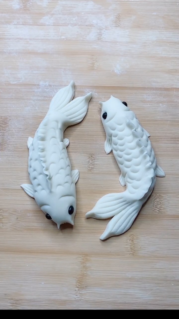 面食鲤鱼翻身,喜欢面食的朋友可以试试哦