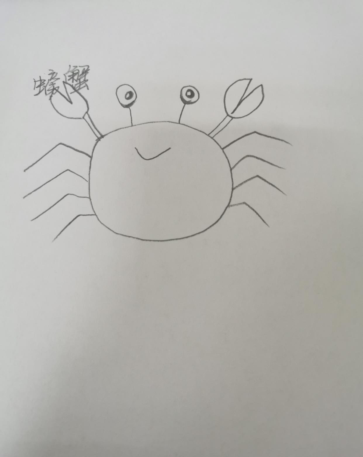 螃蟹的简笔画 新浪网