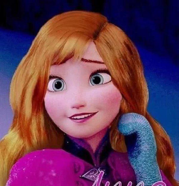 迪士尼公主披发前vs披发后长发艾莎美如画安娜却略显逊色