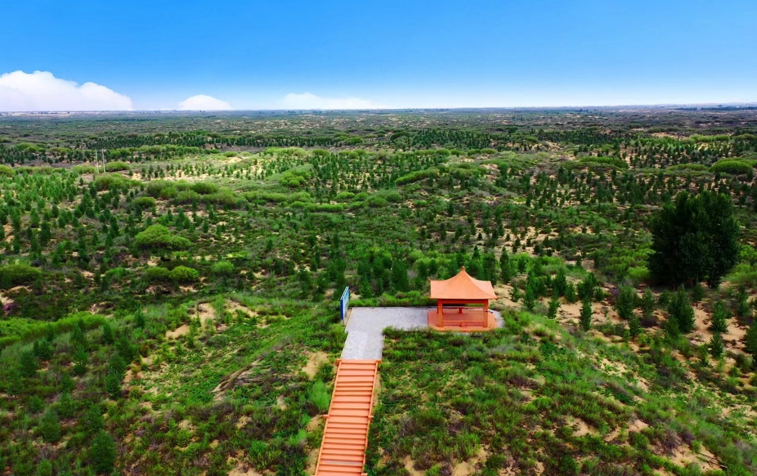 乌审旗只此青绿就在眼前