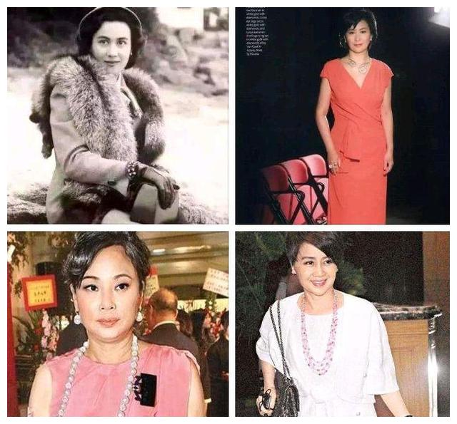 赌王何鸿燊的四位太太,对比昔日的旧照片,到底哪个最美?