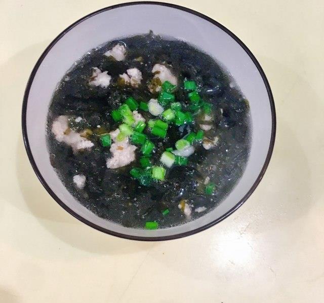 肉末紫菜汤,做法简单,鲜美好喝