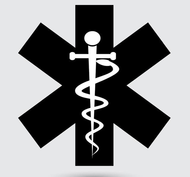 救护车标识之绕蛇神杖