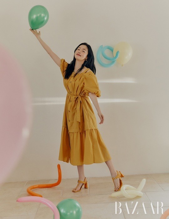 韩国女艺人韩善花最新《芭莎》杂志写真曝光