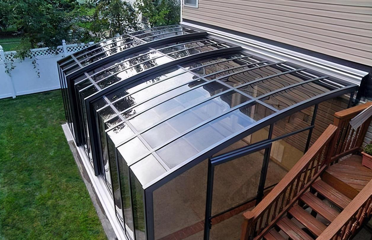 院子阳光房设计,可移动式设计空间更自由,夏天不热了